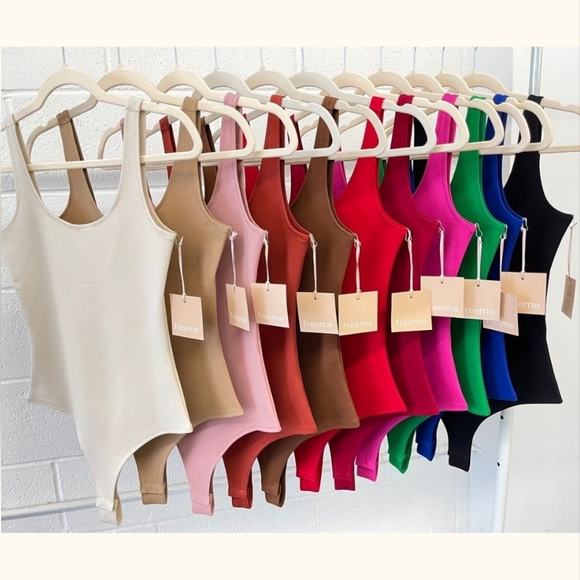 Light Pink Large Freeme Bodysuit - Picture 1 of 6